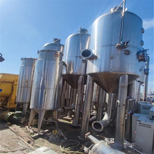 高盐废水MVR蒸发器 二手立式三效强制循环蒸发器 结晶装置换热器