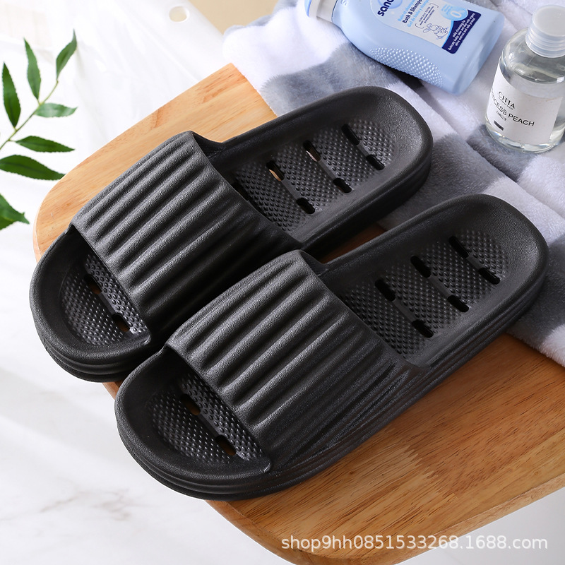 Bathroom Slippers Couple Indoor Home Bathroom Hotel Bathhouse Foot Bath Bath Non-Slip Quick-Drying Mute Special Wholesale