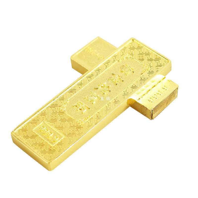 批发黄铜八运盒装金条 大清金库居家摆件摆饰金属工艺品-阿里巴巴