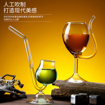 吸血鬼鸡尾酒杯子 个性创意高脚杯起泡酒玻璃酒杯葡萄酒杯 香槟杯