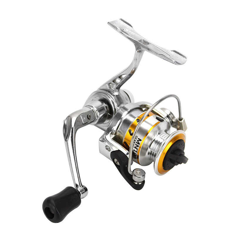 topline 2代100#冰钓轮迷你微物纺车轮 锌合金材质小巧鱼线轮威海