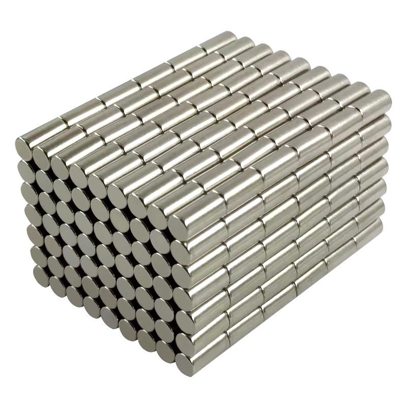 磁铁厂家现货5*10圆柱形轴向充磁 钕铁硼强磁 猫眼吸铁石强力磁铁