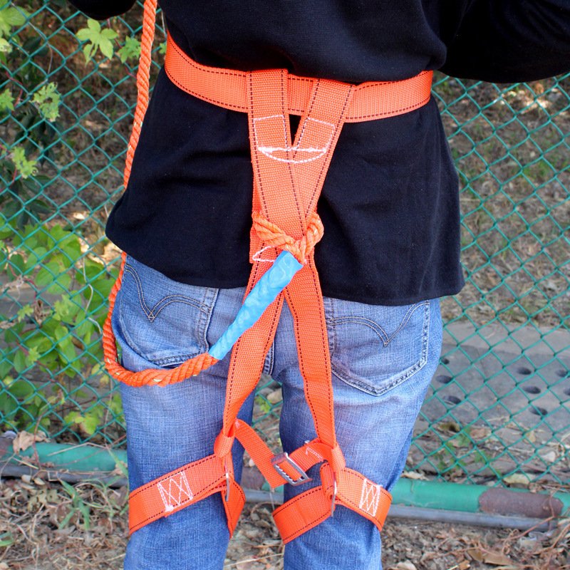 安全带户外防坠落高空作业安全绳套装空调施工电工腰带耐磨保险带
