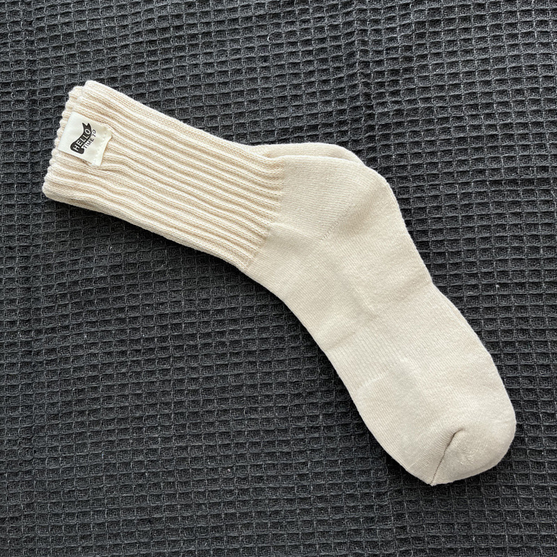 73G Thick Socks Winter Warm Thickening Exercise Mid-Calf Length Men's Socks Cloth Label Trendy Men Towel Bottom Thick Thread Long Socks