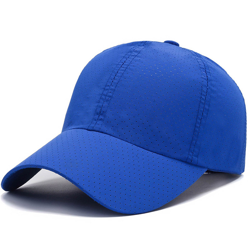 Outdoor Summer Hat Men's Breathable Quick-Drying Mesh Fitted Cap Casual Baseball Cap Autumn Women's Sun-Proof Peaked Cap
