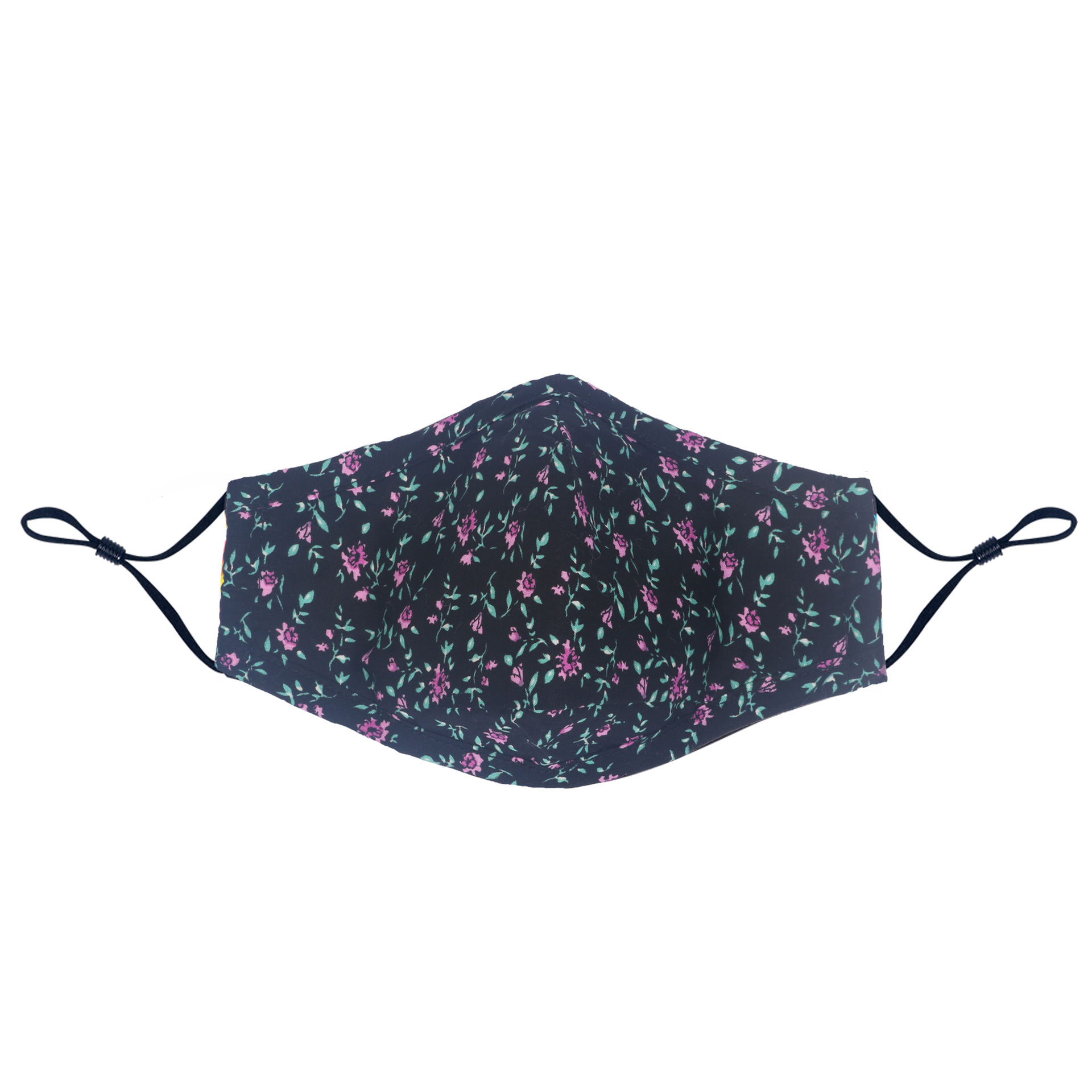 纯棉成人碎花个性透气印花口罩时尚装饰立体挂耳口罩跨境可印logo