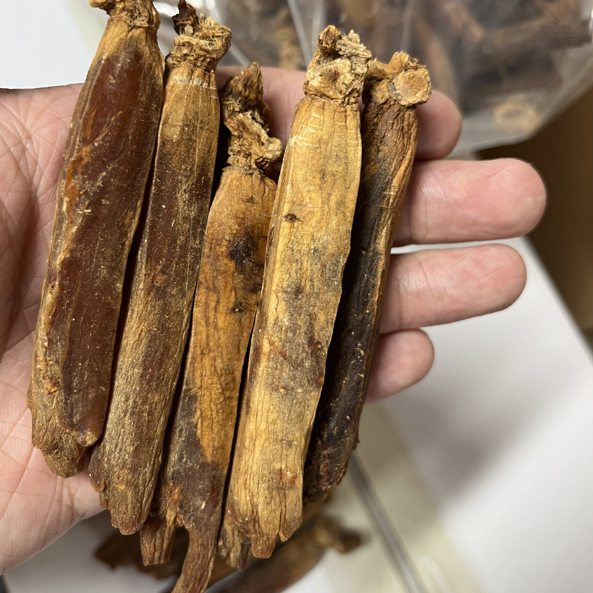 批发高丽参无糖新开河东北特产长白山人参黄皮别直参礼盒全国代发