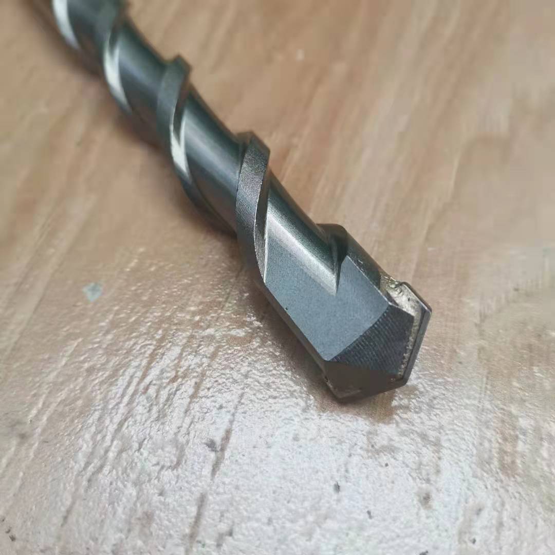 电锤合金钻头石材混凝土冲击钻加长穿墙一字方柄圆柄过墙打孔钻头