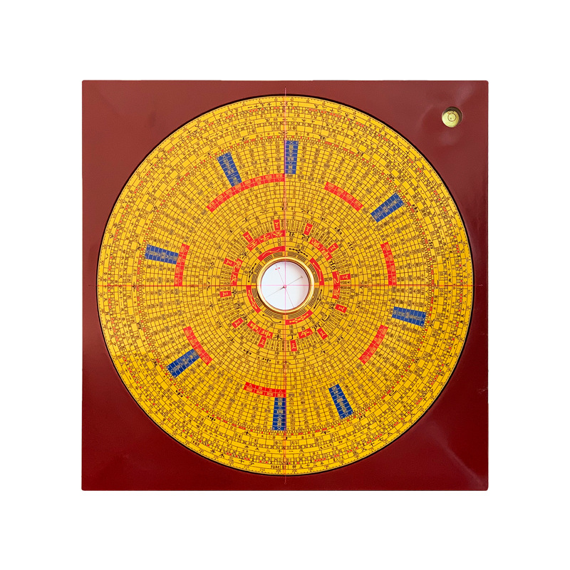 全铜罗盘摆件高精度纯铜三元三合综合大全小罗经盘仪随身