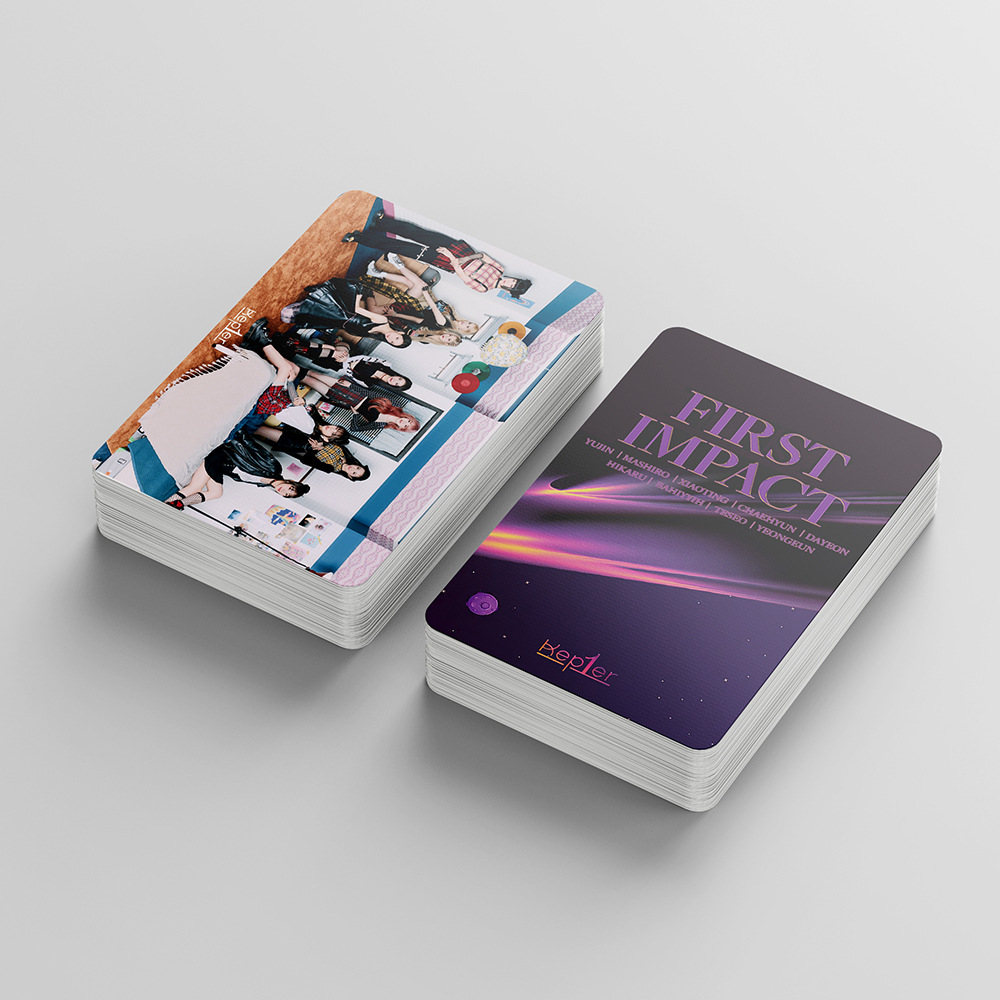 54张lomo卡 韩流女团kep1er周边粉丝应援小卡ins创意海报明信片