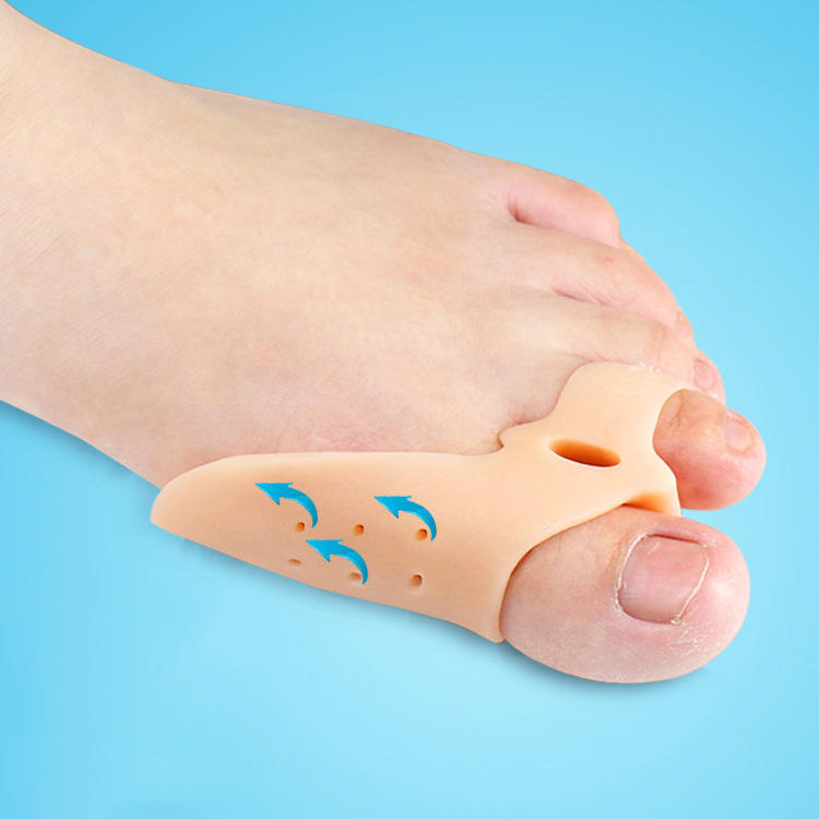 大拇指拇外翻分趾器硅胶日夜用脚趾分离器男女大脚骨重叠趾矫正器