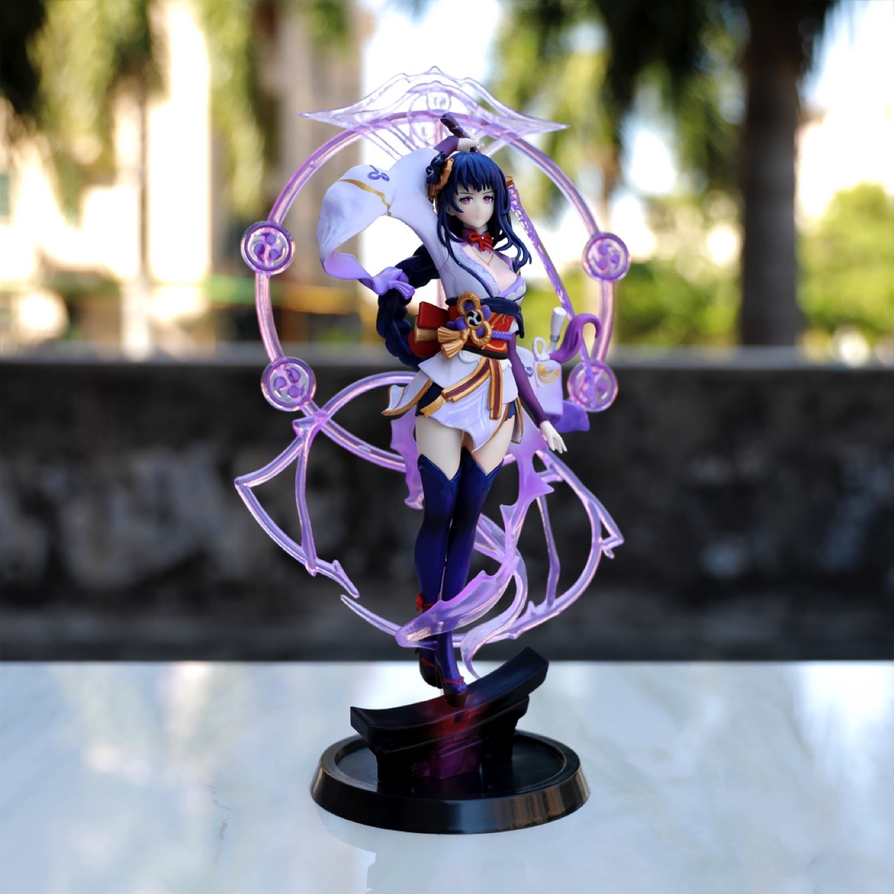 优版原神 雷电将军 雷鸣寂灭 美少女人偶玩偶模型 盒装大手办批发