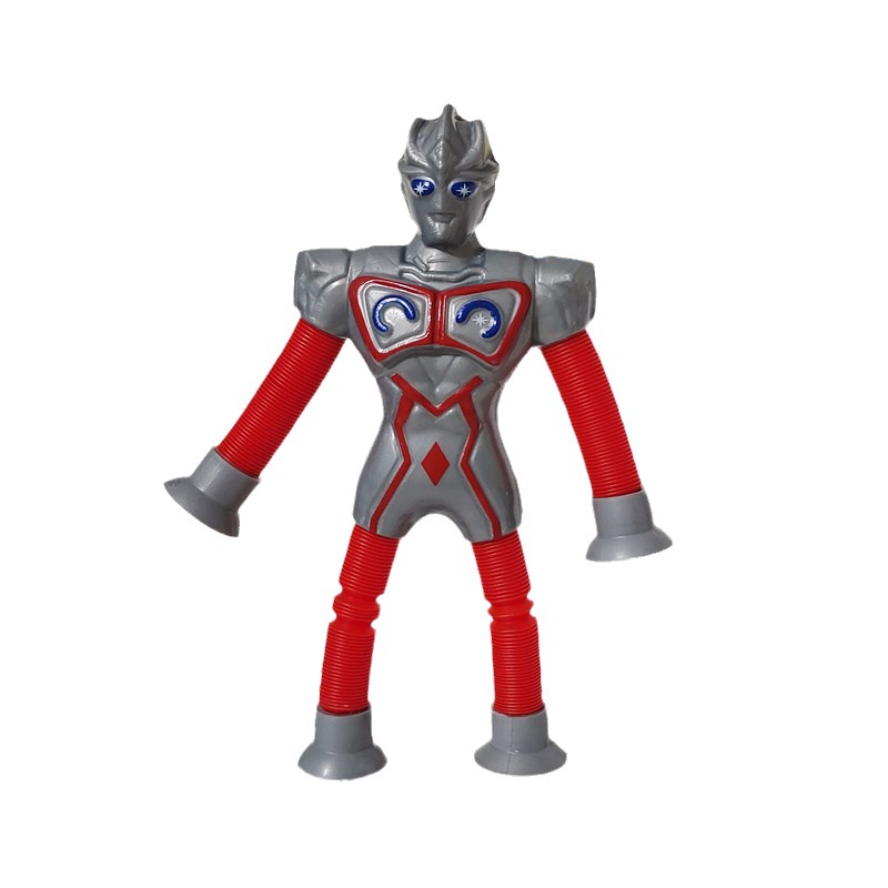 Tiktok Same Ultraman Stretch Tube Lala Tube DiGa Extension Tube Stall Decompression Toy Factory Direct Sales