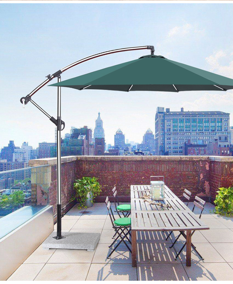 户外遮阳伞罗马伞庭院香蕉伞室外太阳伞花园露台休闲沙滩防雨侧边