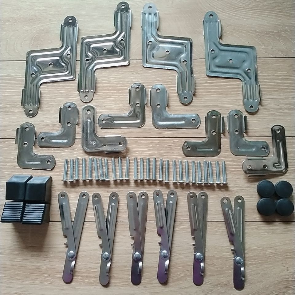 不锈钢落地晾衣架x型折叠式晾衣架配件连接片