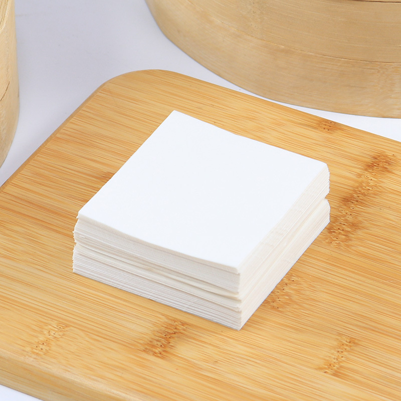 烘焙油纸 包底纸蒸包子馒头不粘圆形垫纸 蒸笼纸点心面包纸10