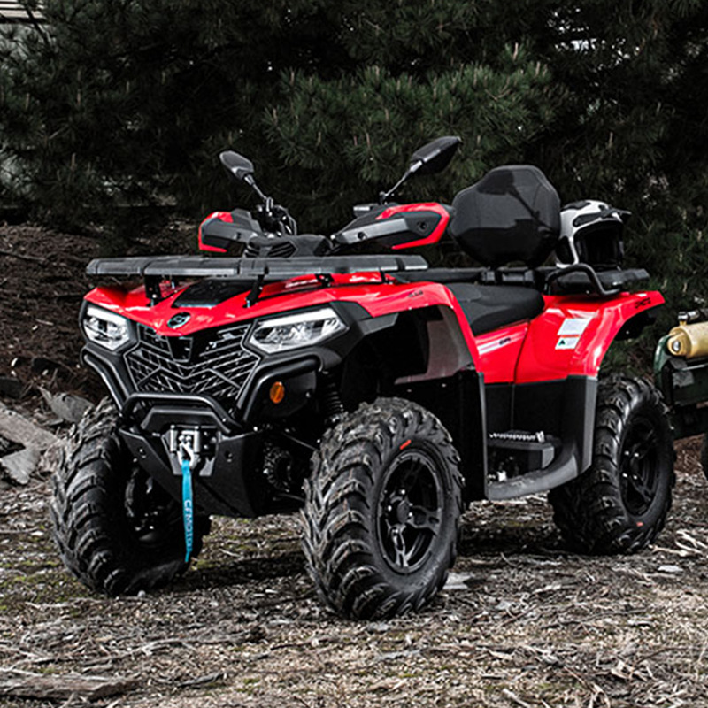 沙滩车四轮越野摩托车春风摩托cforce 520l成人四驱cfmoto汽油atv