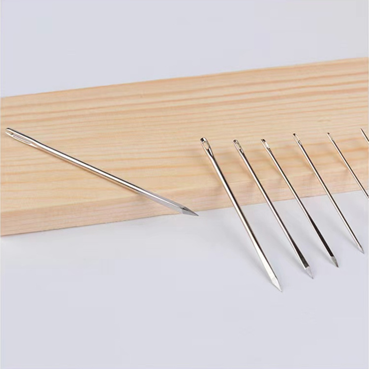 diy手缝修补皮革三角针 皮雕手工菱形针 皮艺皮革专用手缝针