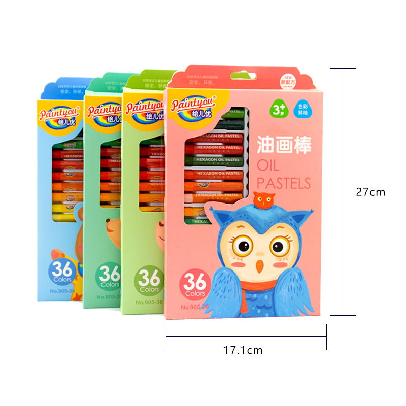 Painted Er You Crayon 8/12/18/36 Color Cartoon Children Graffiti Drawing Pen Kindergarten Training Painting Crayon