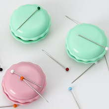 马卡龙色十字绣花缝纫DIY磁性磁力小型拾针器 新款可爱吸针器工具