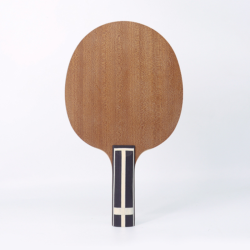 海天乒乓球拍底板5层碳素一面黄铁刀一面沙比利面材阿尤斯大芯