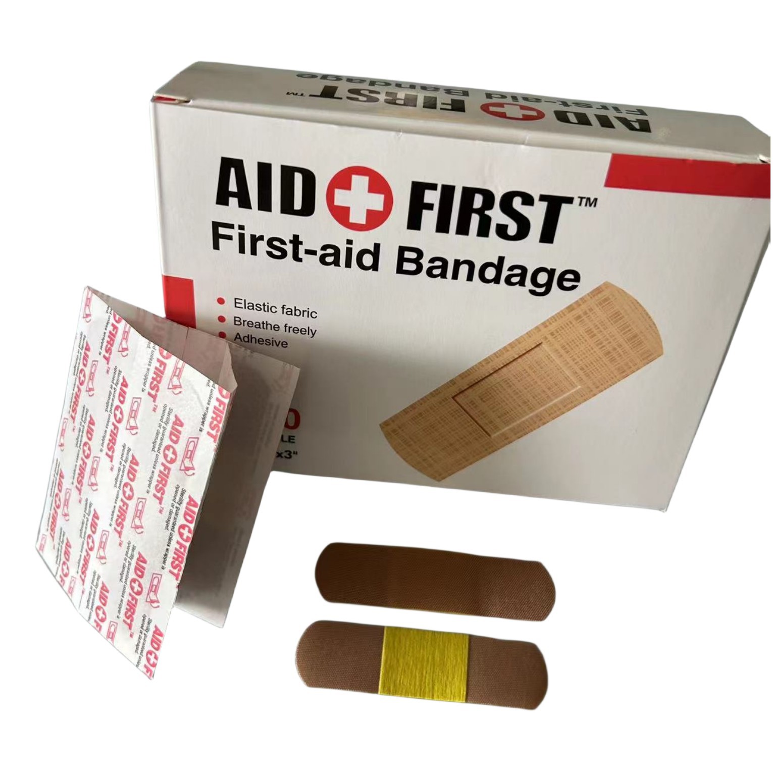 外贸出口100片装平布创口贴防水弹力止血创可贴生产工厂直供-阿里巴巴