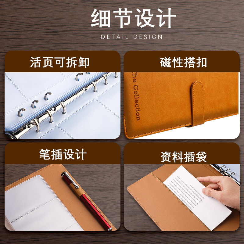 活页名片夹商务卡包男大容量1000张明星专辑多卡位小卡册收藏册信