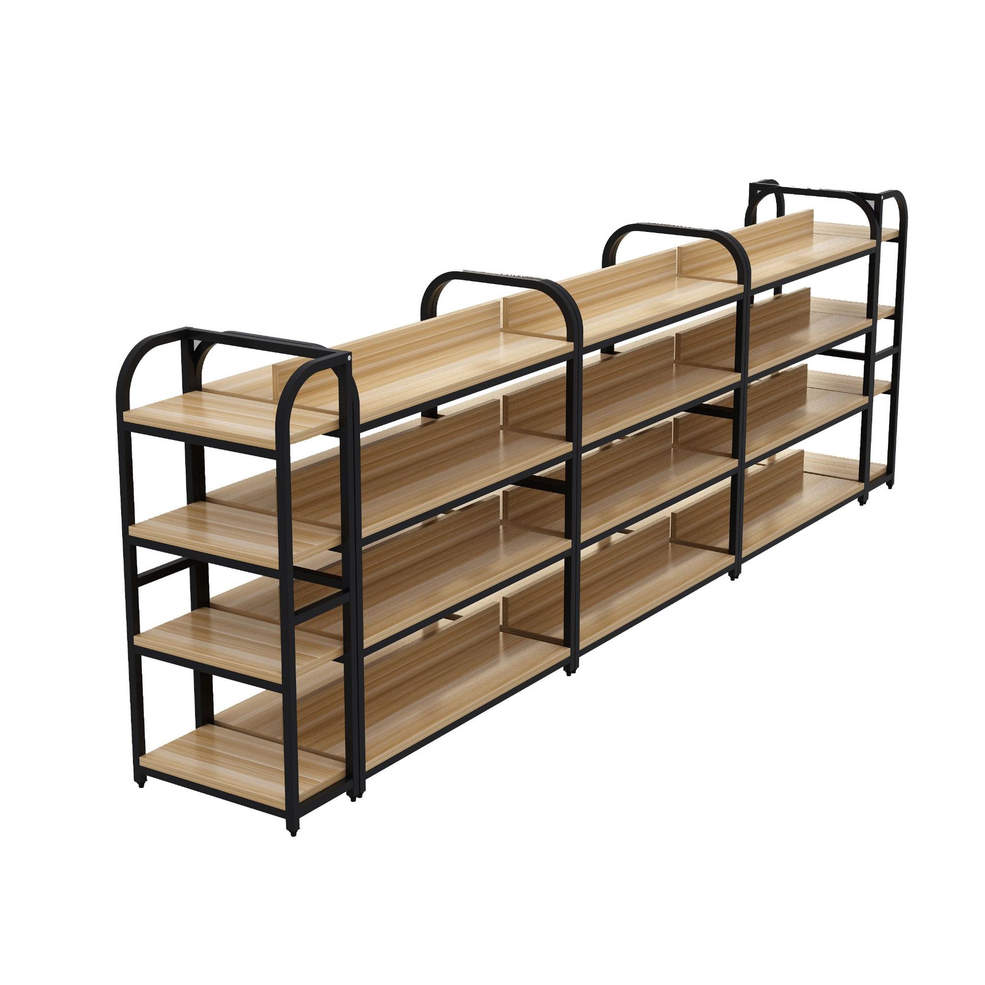 展示柜中岛化妆品展示架母婴店货架双面超市架鞋店架挂钩玩具货架