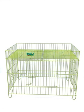 特价加粗狗笼纳米漆狗围栏展示笼跑床展铁丝纳米跑床