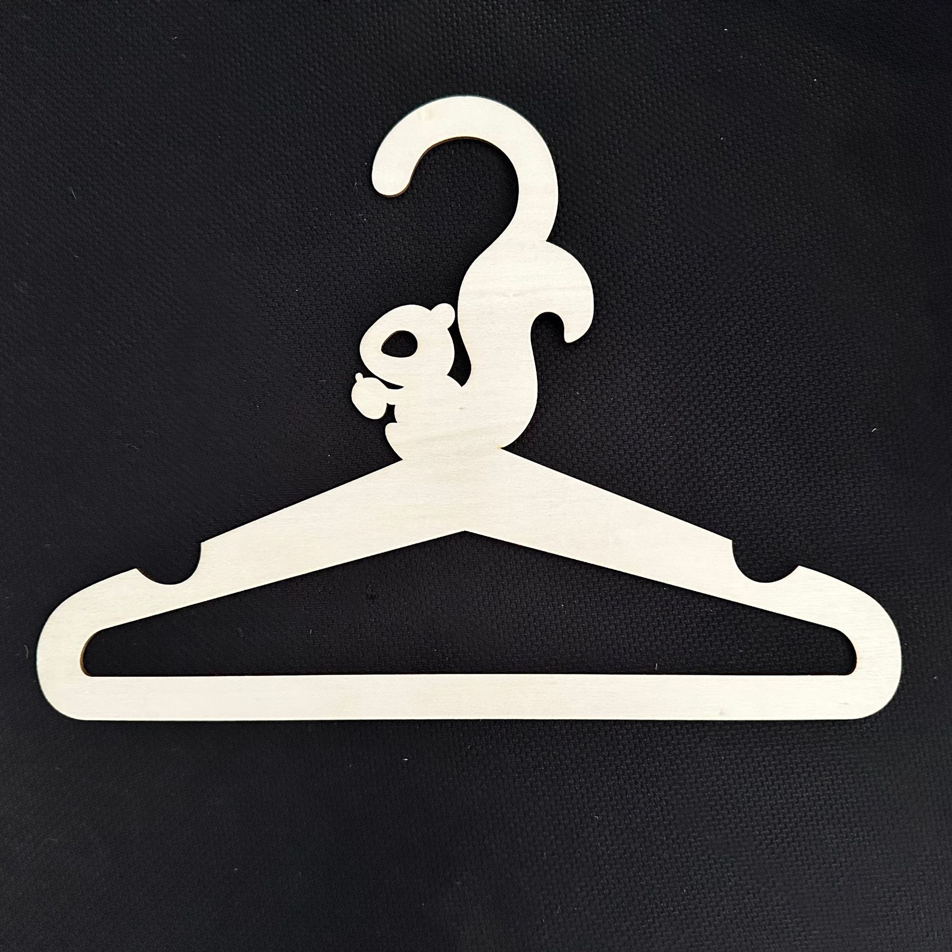 5pcs北欧风木质动物创意儿童衣架 diy木制松鼠刺猬猫头鹰婴儿挂件