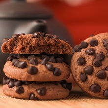 巧克力豆曲奇7斤巧克力饼干散装网红追剧休闲小零食代餐糕点整箱