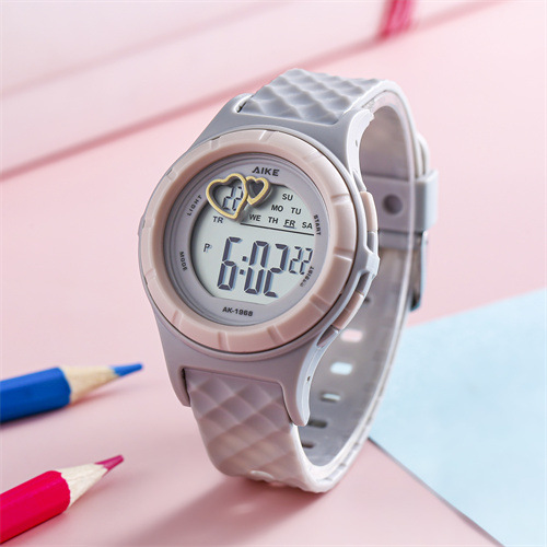 Xinaike 1968 Sports Electronic Watch Student's Watch Waterproof Small Fresh Sweet TikTok Multi-Function Trend Campus