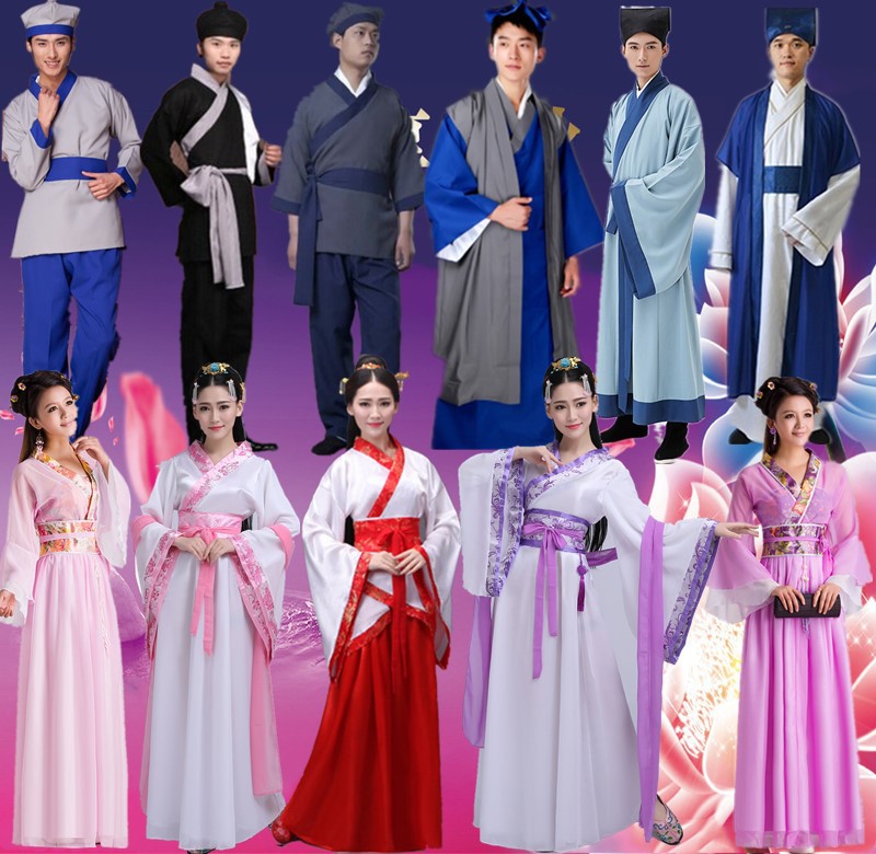 服写真演出服仙女成人后羿牛郎织女古装摄影七夕cosplay古装嫦娥