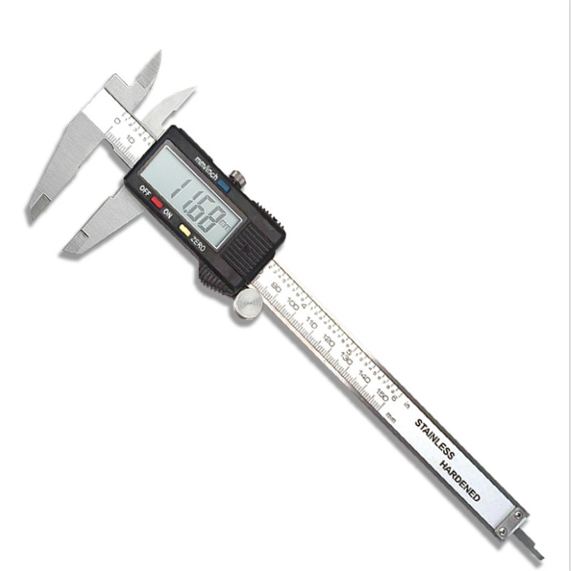 电子标尺带深度杆0-300mm4cr13不锈钢数字游标 数显卡尺游标卡尺