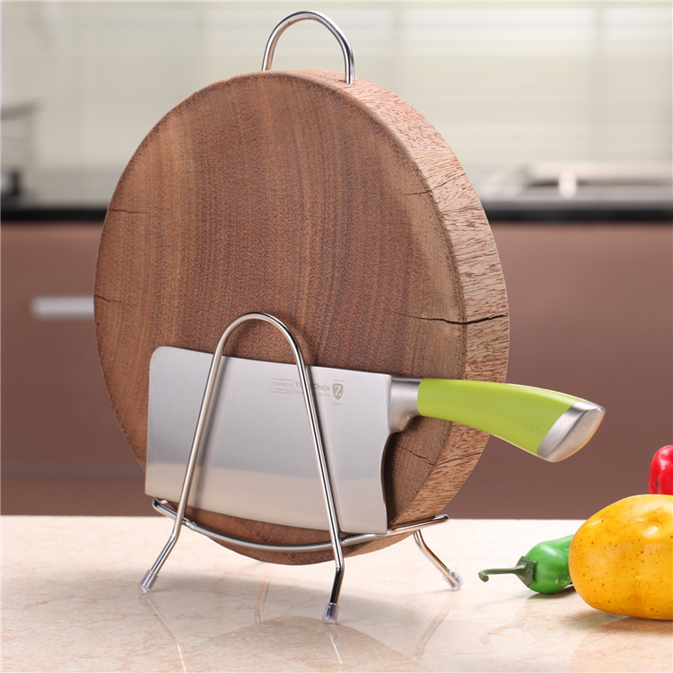 Wholesale Stainless Steel Cutting Board Chopping Board Rack Kitchen Supplies Storage Rack Chopping Board Rack Cutting Board Knife Board Rack Pot Cover Rack