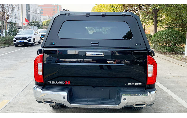 福田大将军皮卡改装件货箱车厢多功能三开门后箱盖货箱盖 canopy