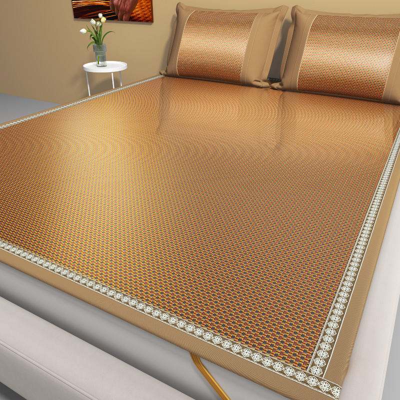 5-4序|24年新款玉米藤席席面织带直角工艺款藤席系列 1.