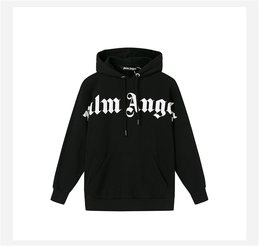 中长款字母卫衣外套图片