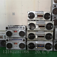 录音机磁带机老式怀旧80老物件卡带机古董收音机手提式收录机