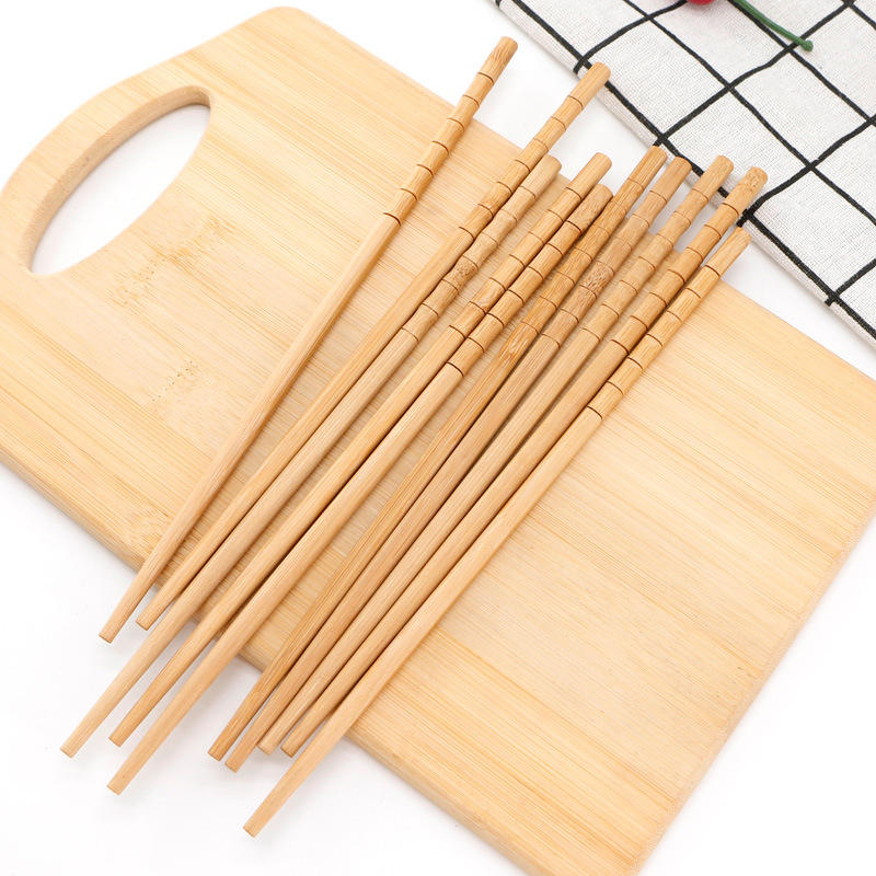 楠竹花瓶筷碳化竹节葫芦筷子家用竹筷酒店餐厅面馆火锅筷子厂家