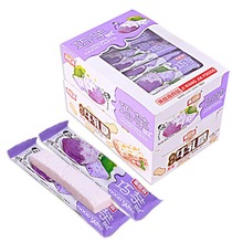 巧芋软糖1盒30条香芋味糖花生牛轧糖果奶糖休闲儿童零食品批发厂