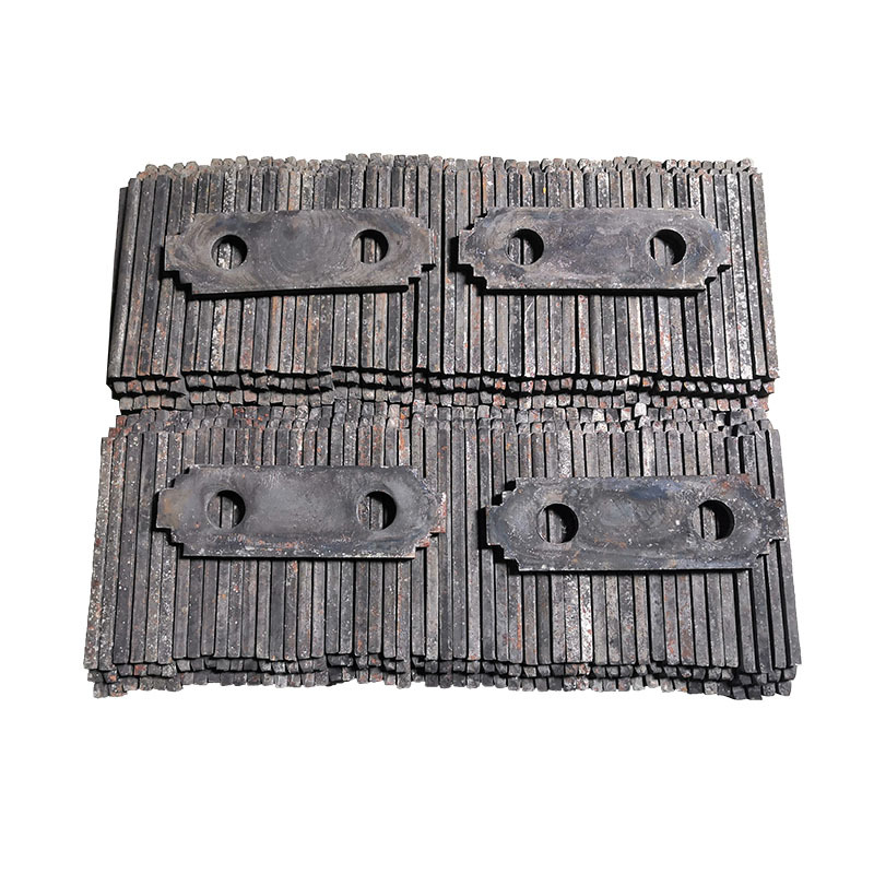 北流粉碎机锤片淬火加硬横县丰喜40打粉机打片博白37型打糠机糠刀