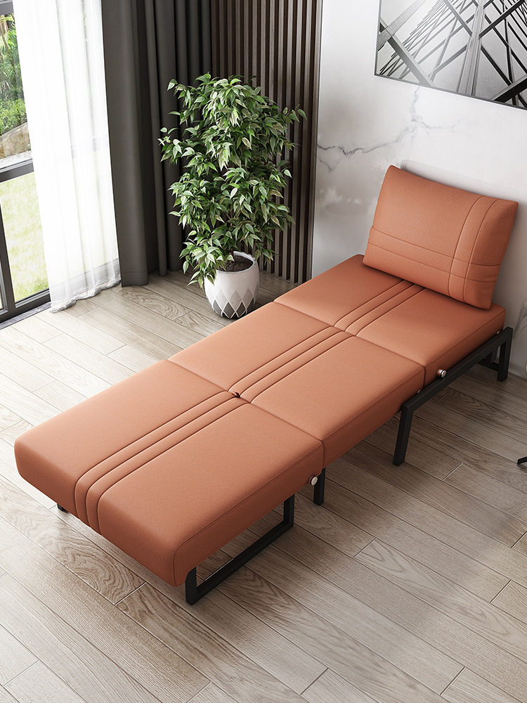 简约单人沙发床两用可折叠卧室伸缩床小户型多功能客厅三防科技布