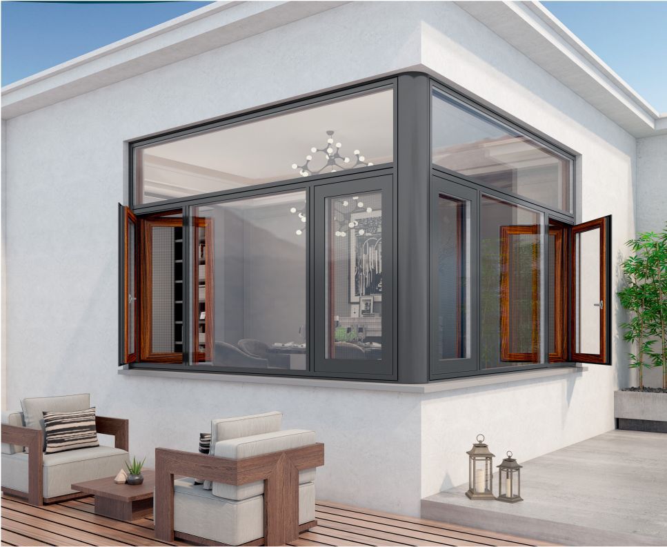 平开窗系列 中高档 断桥铝配中空玻璃 规格80/90/108/110/116系列