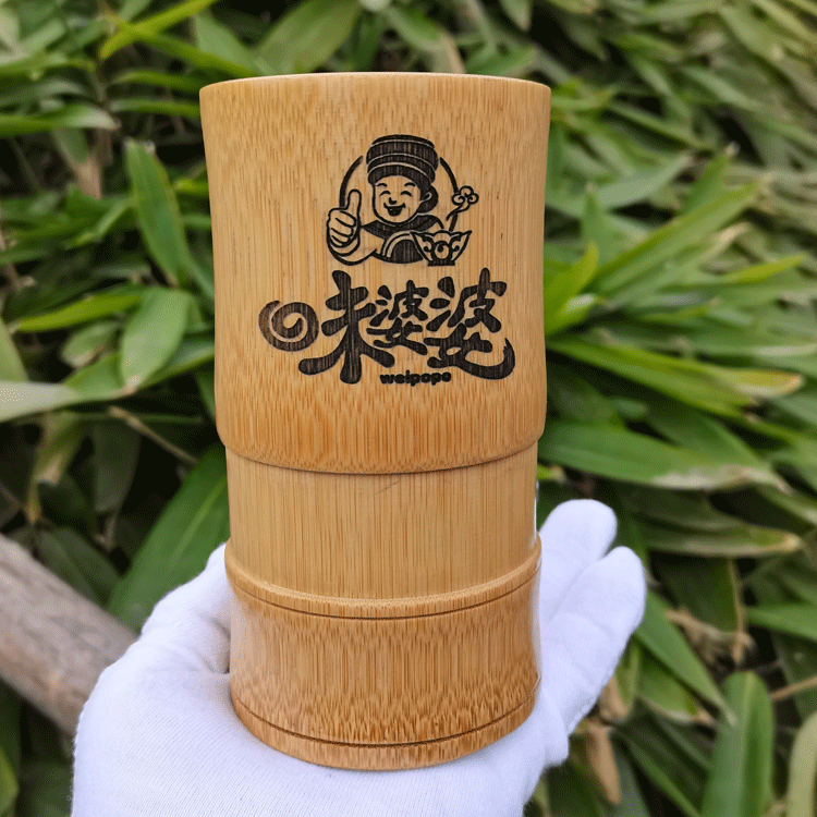 竹制工艺品厂家直供竹制筷子筒楠竹筷笼批发创意筷子架免费雕刻