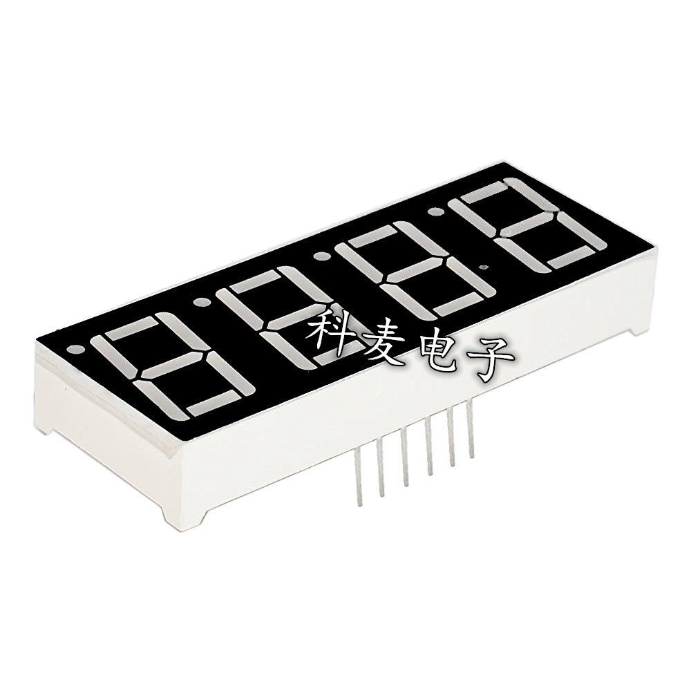 56红色数码管 4位共阴 sm420564