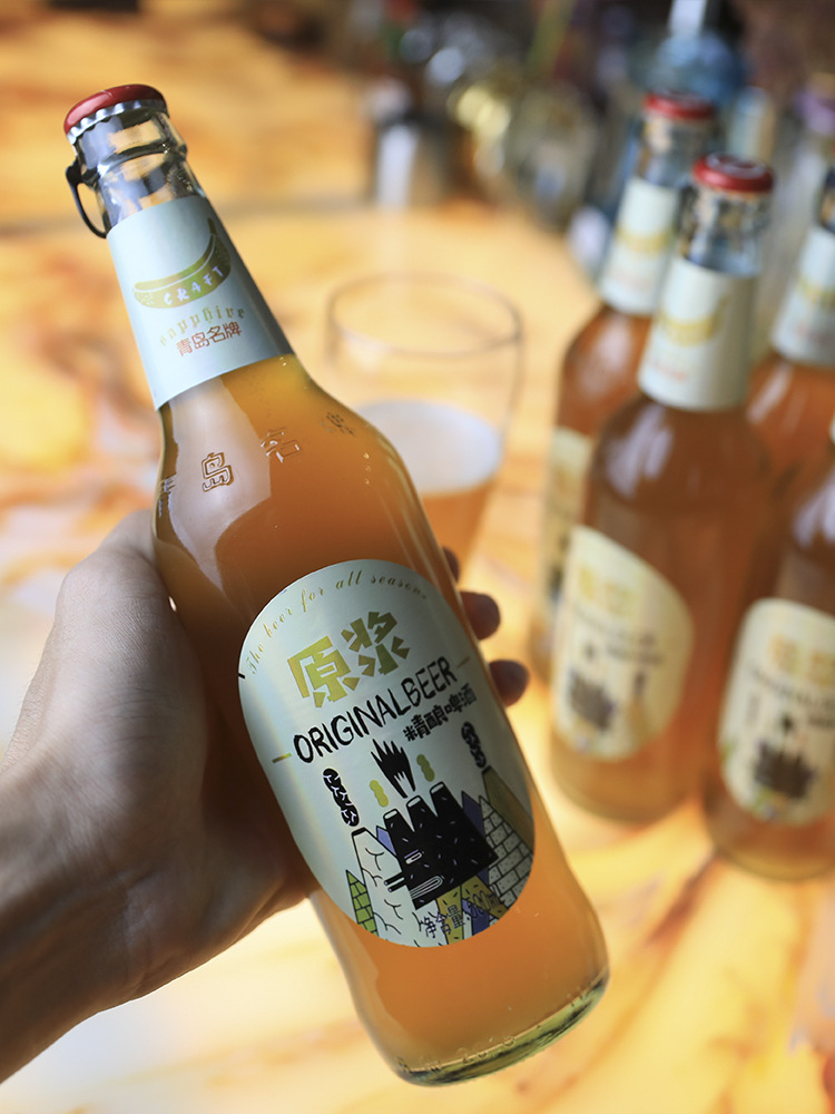 青岛 精酿原浆啤酒整箱 500mlx12瓶装德式白啤官方旗舰店-阿里巴巴