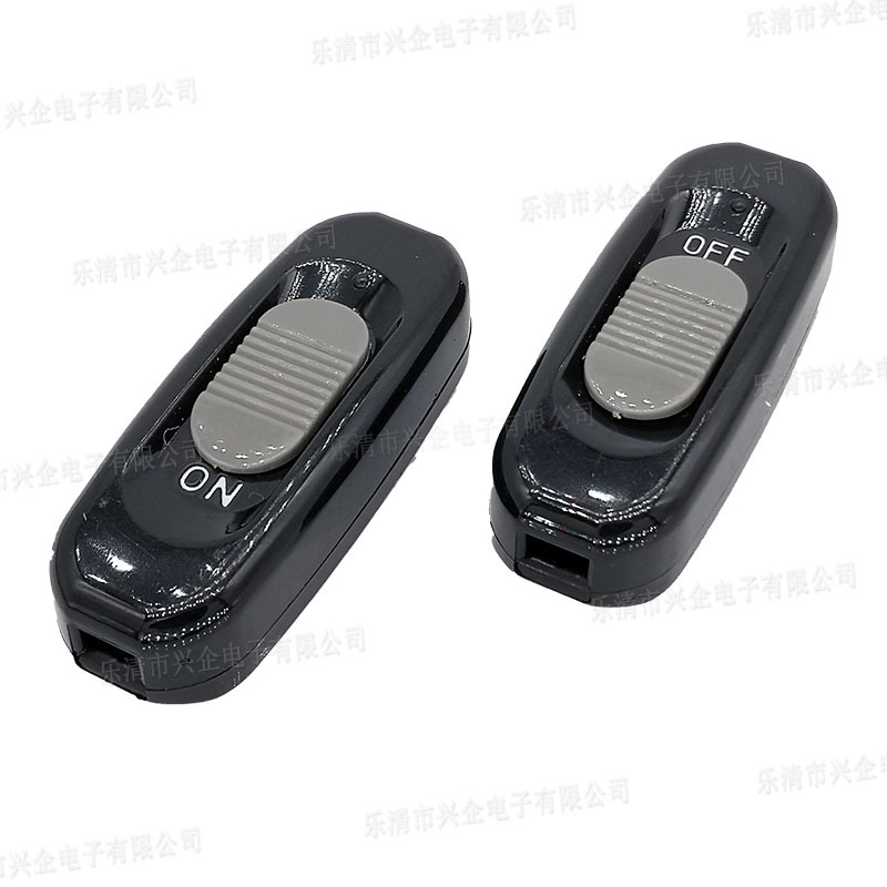 供应拨动式床头灯具控制开关推动式线上开关日规日式q322台灯开关