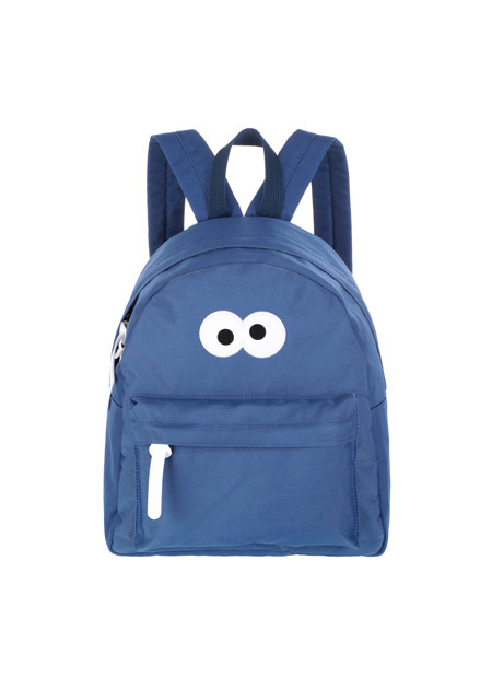 miniso名创优品正版芝麻街艾摩甜品怪双肩包