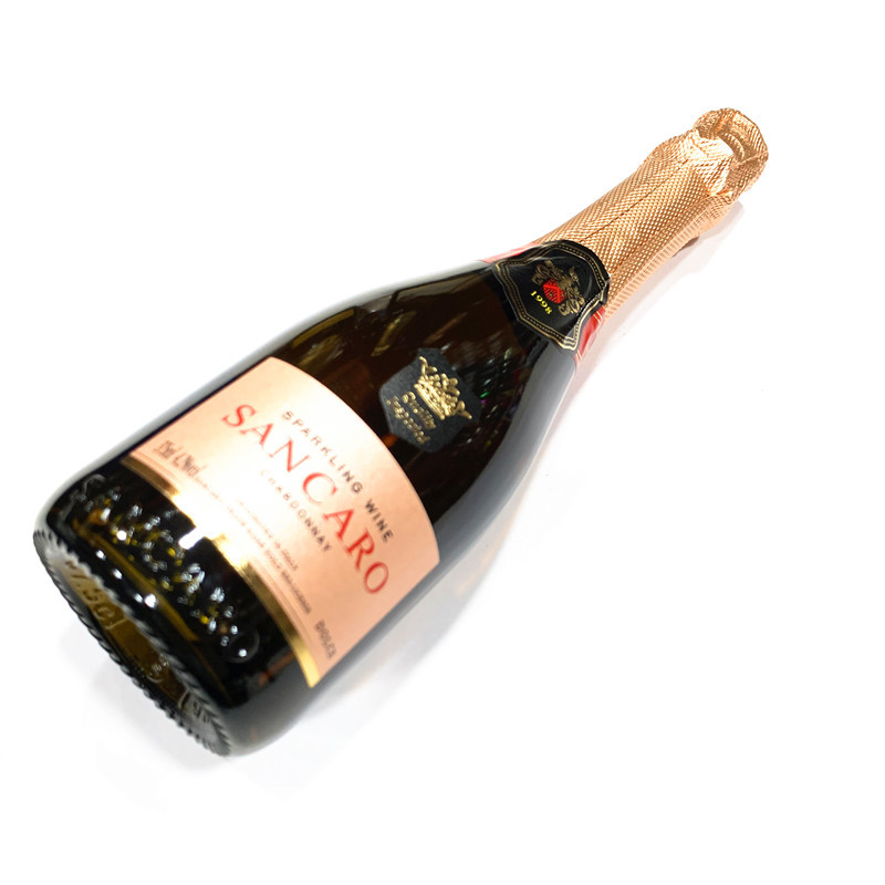 375ml圣卡罗桃红起泡酒 桃红红酒小瓶香槟宝宝贝起泡酒夜场用酒